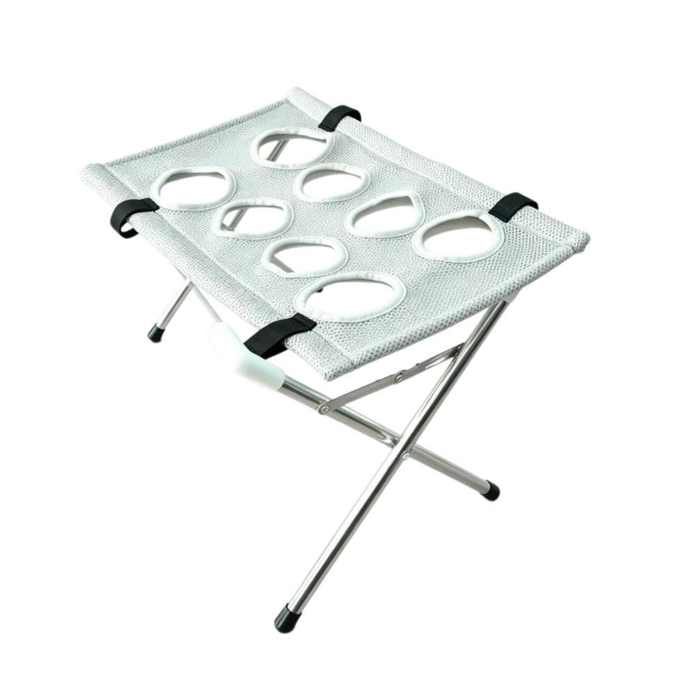 Foldable Pet Grooming Table Non-Slip Pet Grooming Hammock Rust-proof Pet Bathing Stand Pet Washing