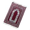 Traditional Prayer Mat with Flower Pattern for Home Cafe Men and Women