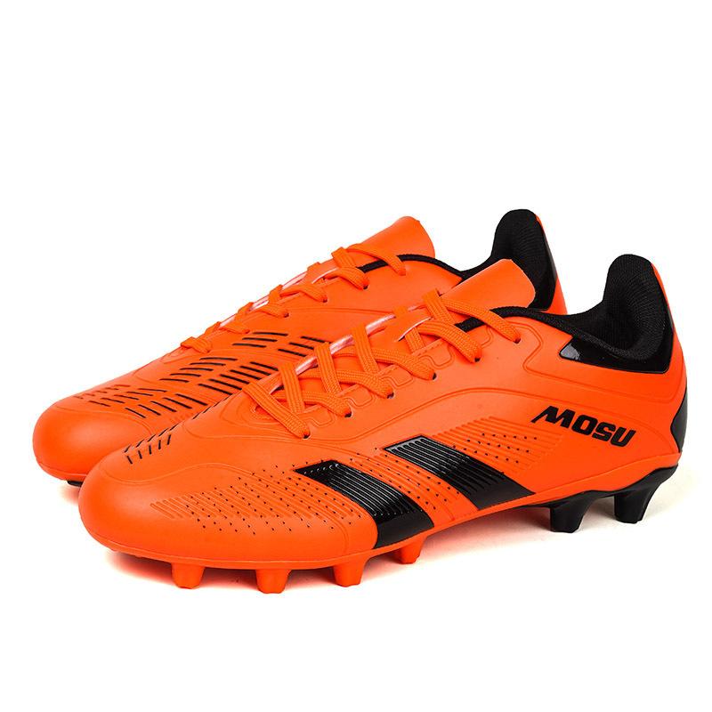 

Football shoes high-top youth training shoes long nails TF broken nails artificial flat professional training shoes one piece 2025 36