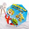 Pororo Fashionable Automatic Opening/Closing Folding Umbrella. Portable and Foldable, Ideal for Gift, Travel, and Daily Use.
