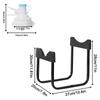 Nuovo Supporto Dispenser Stand Rack Portabottiglie d'Acqua da 3-5 Galloni Tappo Ugello Antipolvere Bocca Bottiglia d'Acqua Non Filettata