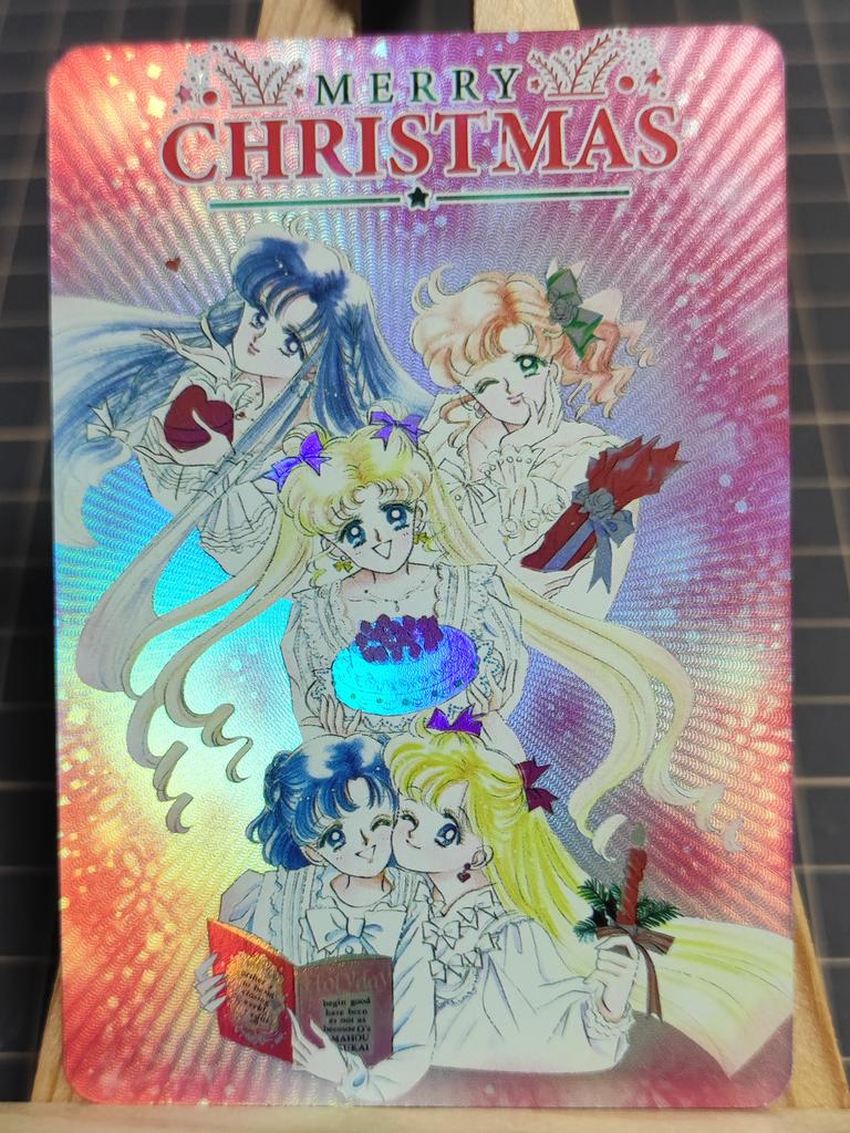 DIY Sailor Moon - Samodzielnie wykonane karty do złocenia, składane, błyszczące światło. Błyski gwiazd Anime Zabawka Prezent Kreskówka