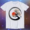 Enso Circle And Bonsai Tree Cool Funny Gift T-Shirt E775