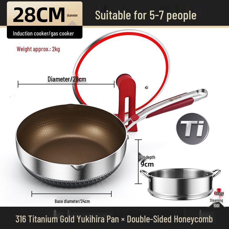 

316 Stainless Steel Multi-Purpose Pot