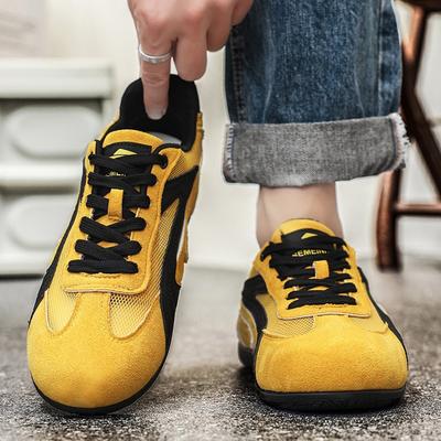 Scarpe da Ginnastica Moda Fashi Donna Leggere per Guidare Casual Fondo Sottile Scarpe Piatte Suola Morbida Comode Antiscivolo Allacciatura Scarpe da Passeggio Uomo