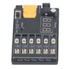 1S Lipo LiHv Charger 6 Port 6 Channel Battery Power Tool Accessories with Low Voltage Input Guard 100‑240V EU Plug