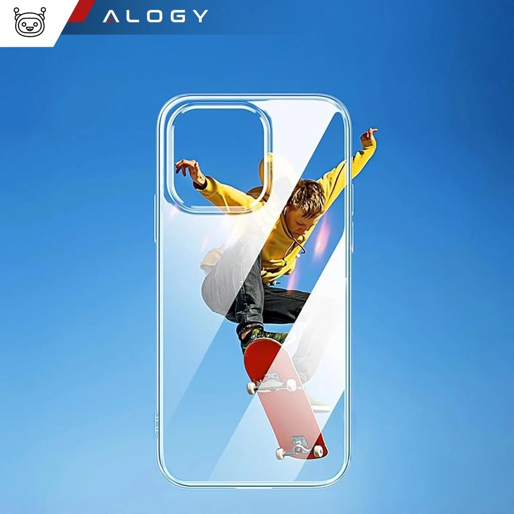 Etui Pancerne Obudowa Alogy Hybrid Case Do Apple Iphone 13 Pro Z Osłoną Na Aparat Przezroczyste