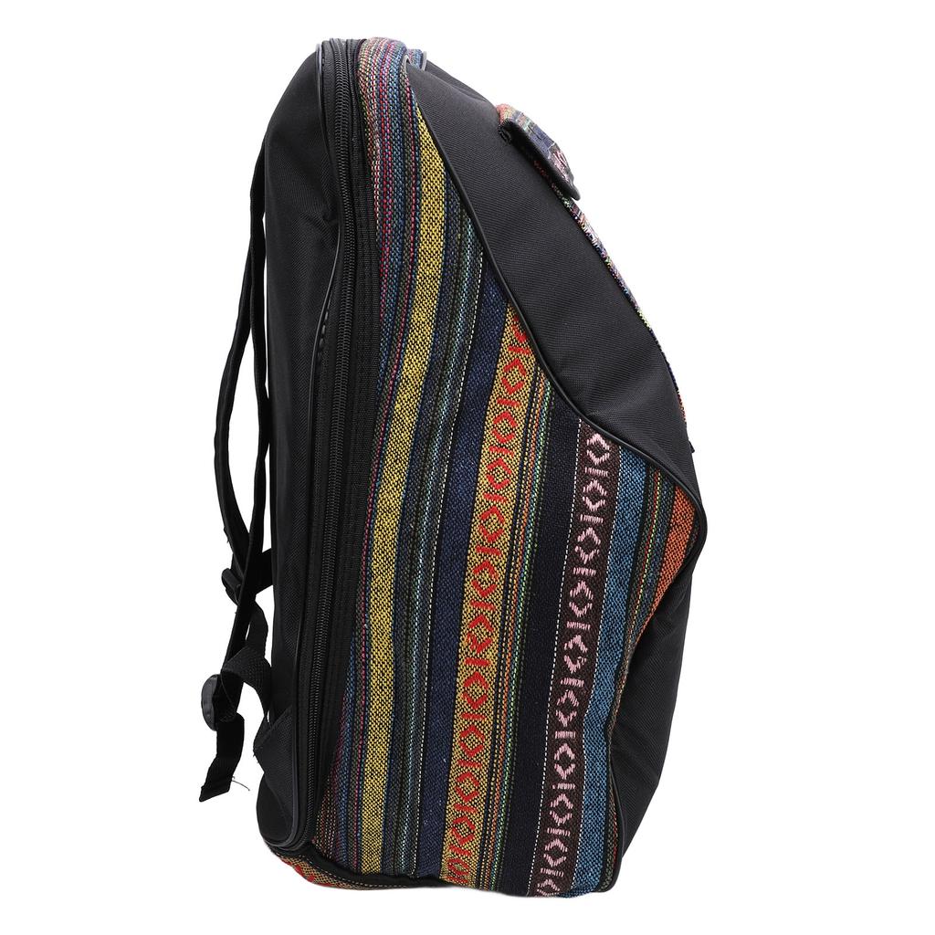 Accordion Backpack Ethnic Style Cotton Fabric Water Proof Shoulder Bag 48‑120 Bass Instrument Bag fo