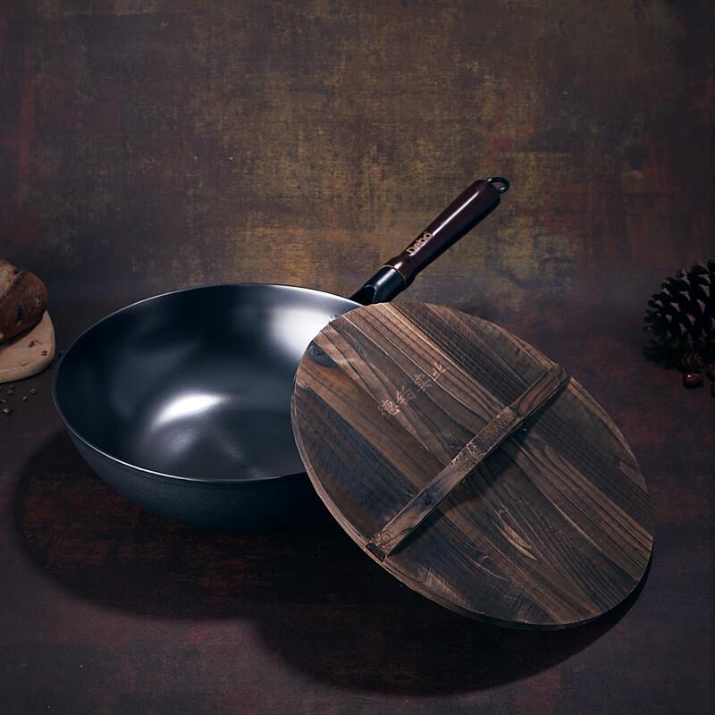 Debo DEP-709 32cm Cast Iron Wok