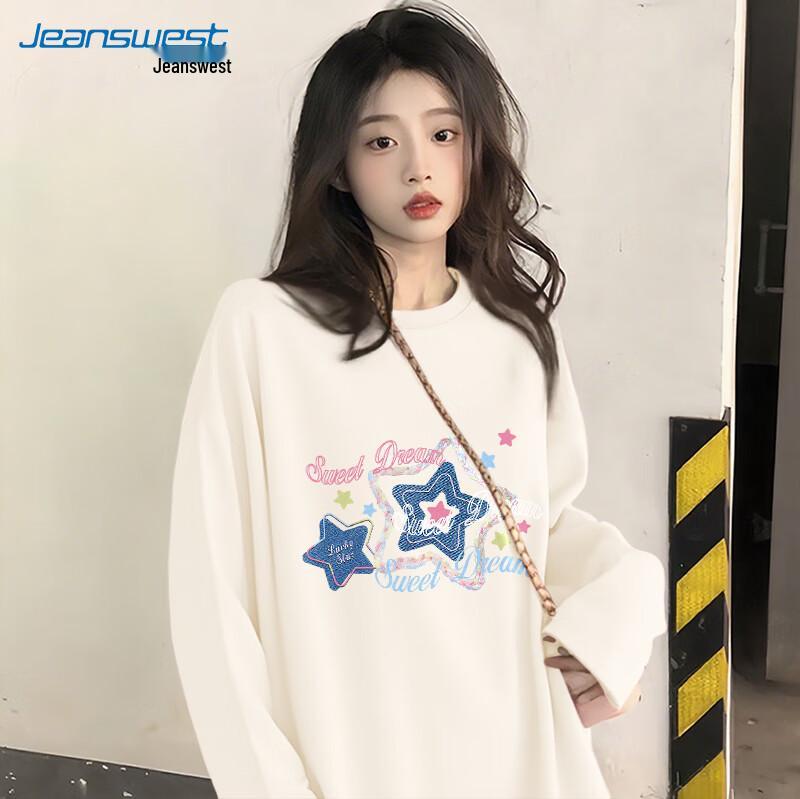 Jeanswest Women's Pure Cotton Long Sleeve T-shirt