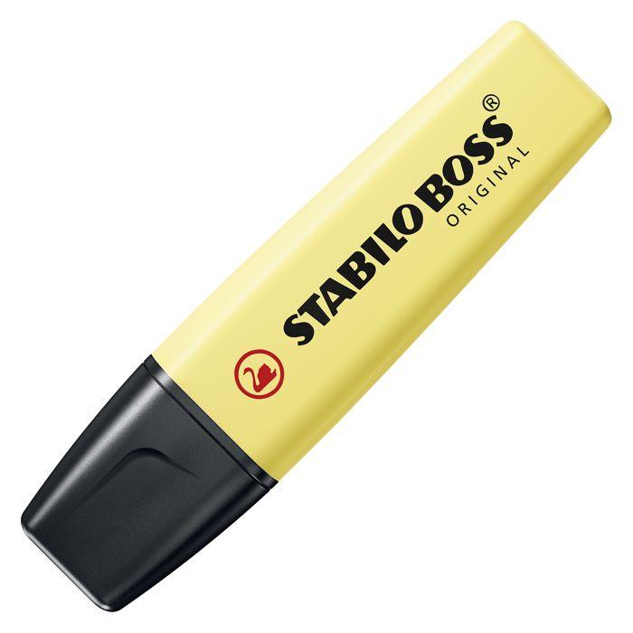 Set De Bureau X 15 STABILO BOSS ORIGINAL Pastel - Carton De 5 Pièces