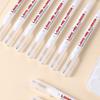 1/12PCS 4 Colors Construction Marker Pen Long Head 25mm Deep Hole Carpenter Perforating Pen Double Nib Long Head Marker Pen