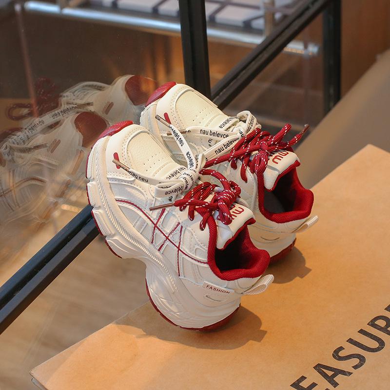 Stylische lässige Dad-Schuhe für Mädchen mit weicher Sohle - Frühjahrs-/Herbstkollektion 2026 für mittelalte und ältere Kinder