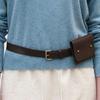 LOEIL Classic Square Belt Bag - Brown