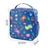 Insulated Cartoon Lunch Bag - Square Design for School and Commuting with Thickened Aluminum Foil.