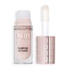 Revolution Beauty, Pout Bomb Plumping Lip Gloss, High-Shine for Glossy, Fuller & Plump Lips with Hyaluronic Acid & Peptides, Vegan & Cruelty-Free (M