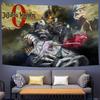 Popular Anime Jjujutsu Kkaisen Printed Large Wall Tapestry Indian Buddha Decoration Witchcraft Bohemian Hippie Wall Art Decor