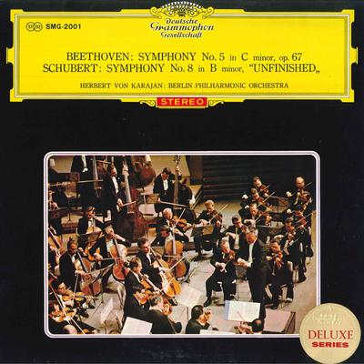 LP Record HERBERT VON KARAJAN , BERLIN PHILHA - Beethoven Symphony No.5 In C Minor, SMG2001 DEUTSCHE GRAMMO - Japan Classical Used