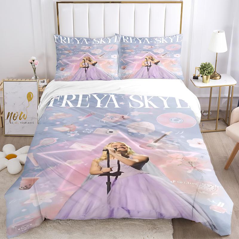 3Pcs Freya Skye'S Magical Performance Bedding Sets For All Sizes New 3D Printed Bed Cover Comforter Duvet Cover Pillowcase Bedroom Decoration