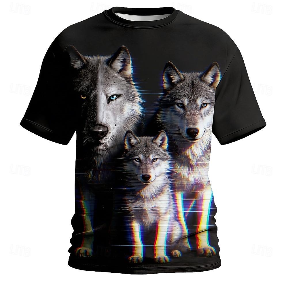 Herren Sarah Richter Drache Teufel T-Shirt Kurzarm T-Shirt 3D Druck Rundhals Shirt Übertrieben Designer Künstlerisch