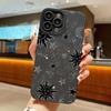 For iPhone 15 16 Pro Max Case Cartoon Sun Moon Star Phone Case For iPhone 14 13 12 11 Pro 13Mini XS XR X 7 8 Plus SE Soft Cover