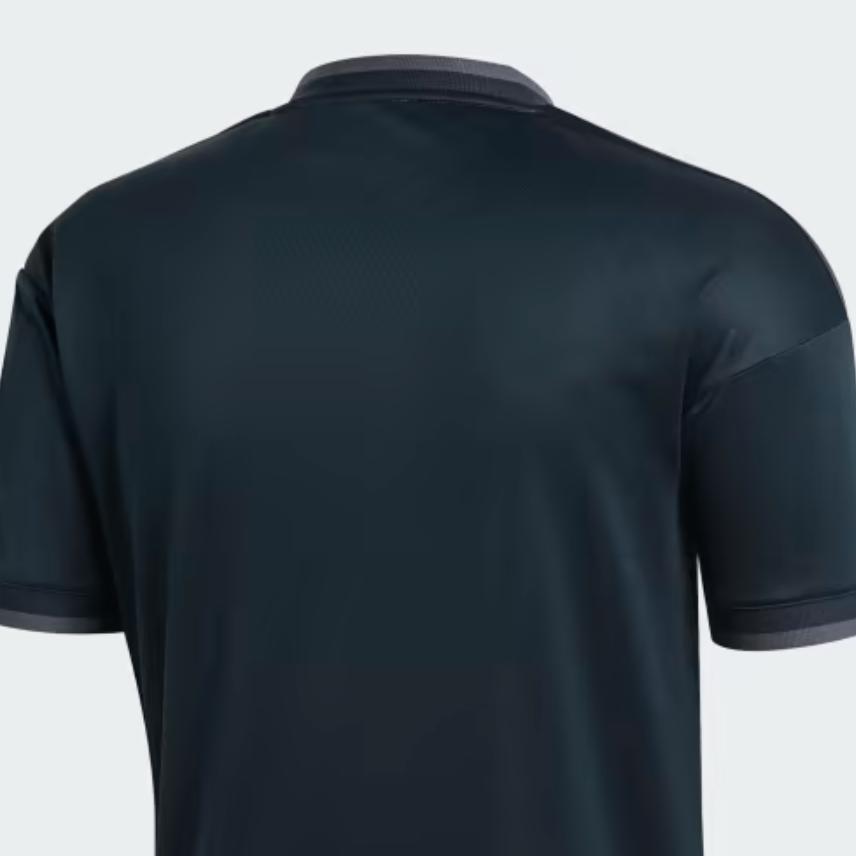 Adidas Letter Casual Pullover Short Sleeve Football Jersey Fan Edition 18-19 Season Men Jersey Black CG0584