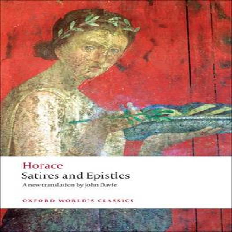 Satires and Epistles by Horace Paperback Book 9780199563289