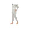 Calvin Klein Letter Minimalist Comfortable Mid Waist Casual Pants Women Bottoms Gray Mixed-Color QS6872-P7A