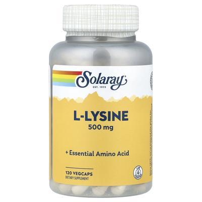 L-Lysine, 500Mg, 120 Veggie Capsules
