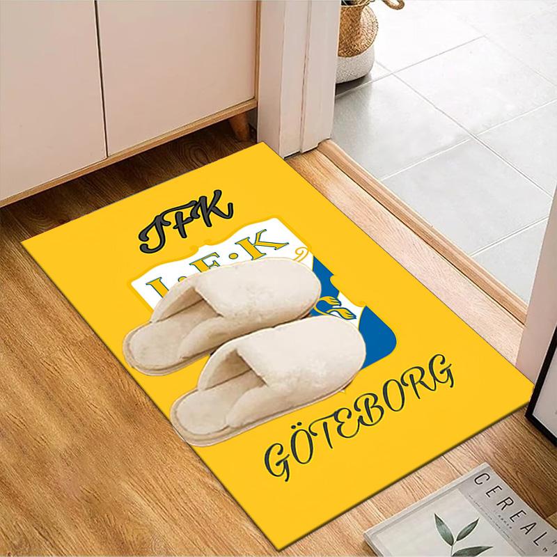 Ifk Lion Crest Emblem Rug Office Floor Mat - Machine Washable for Bedroom, bedroom, livingroom, Room Decor Fan Gifts Christmas