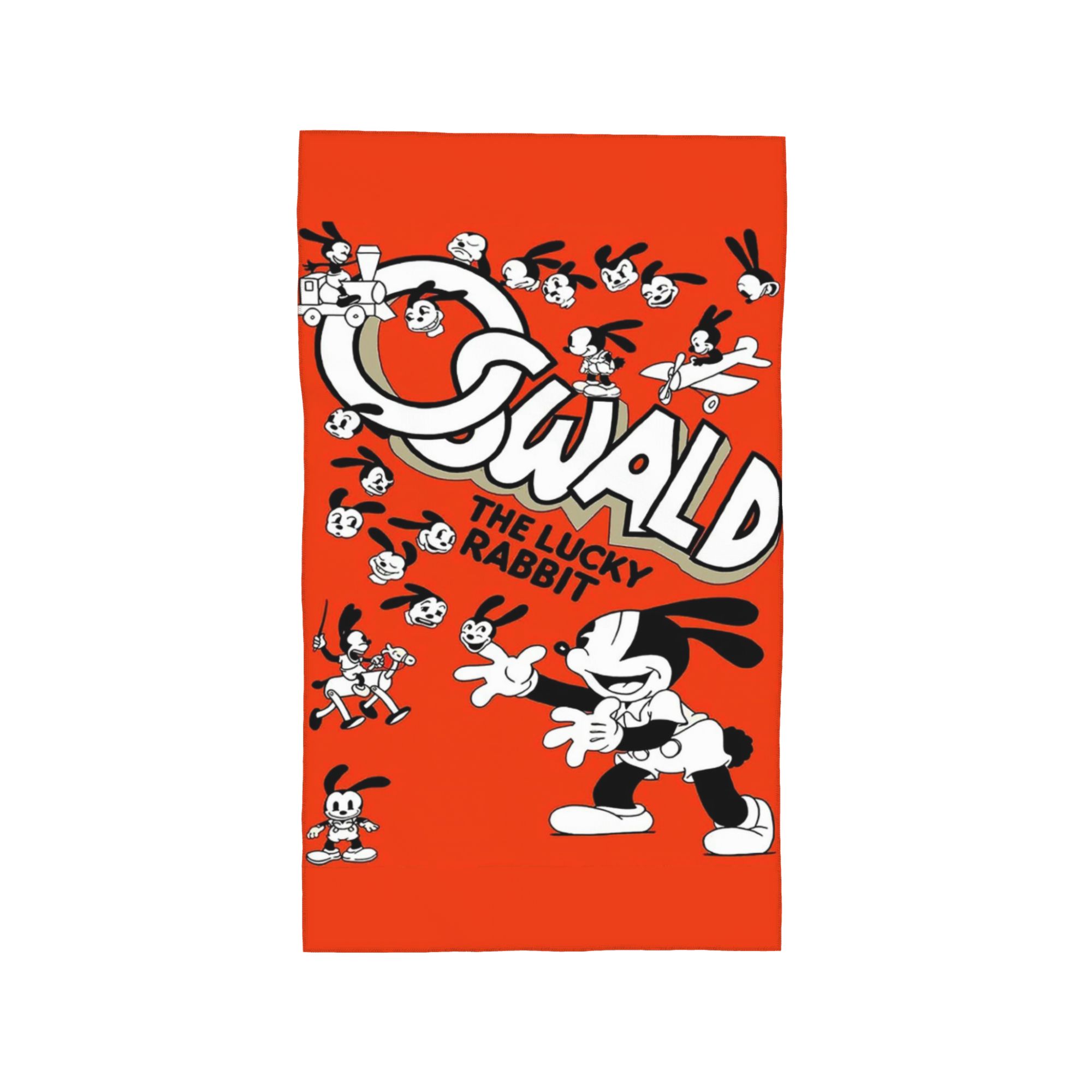 

Oswald Rabbit Soft Face Towel Quick Dry Pool Bath Cotton Towels Absorbent W40*H60(CM)