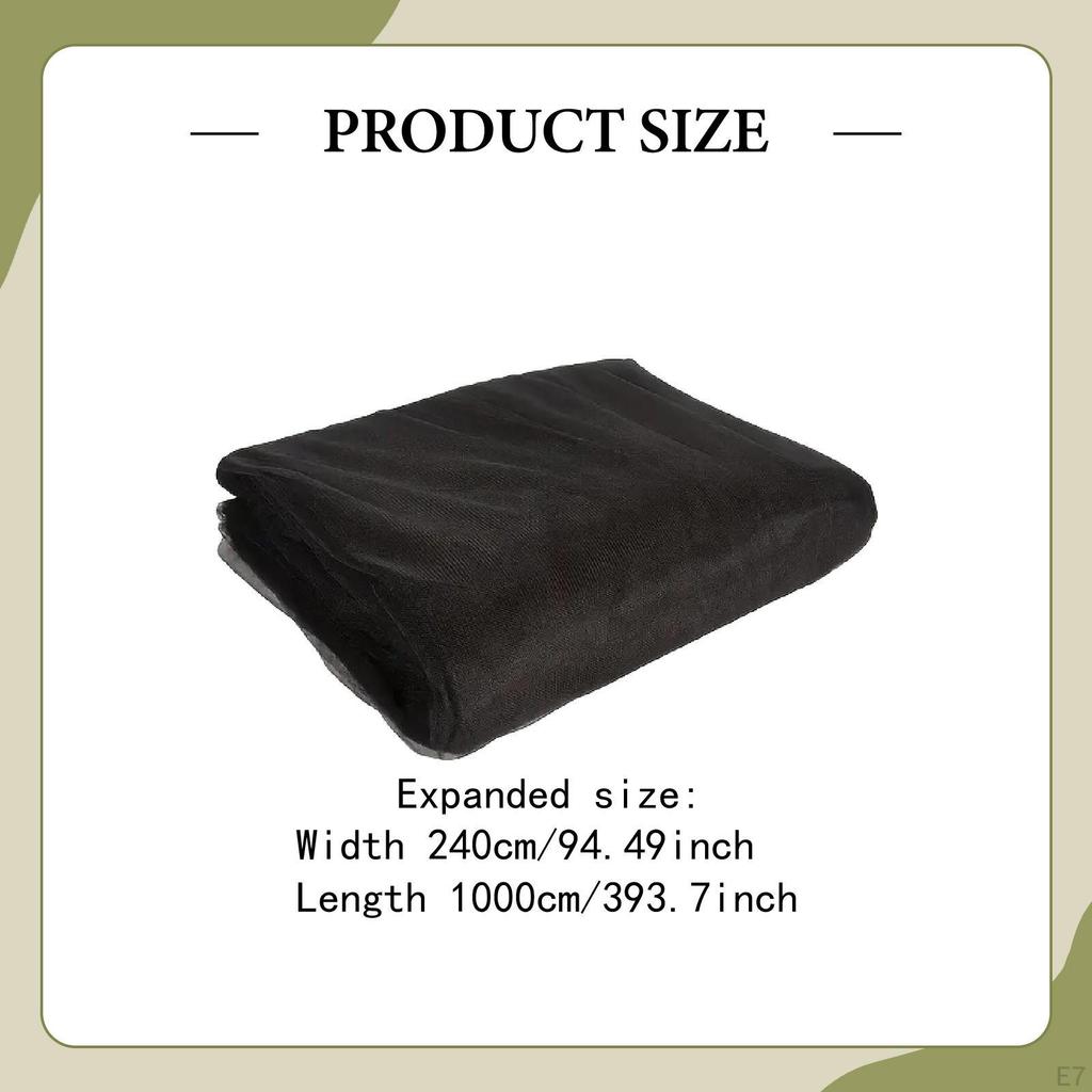 , Plant Cover, 240 Cm Wide, Barrier Row Protective Net for Raised Beds, Fruit, Patio Plants,