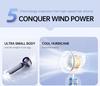 2026 Rechargeable Mini USB Dual-Airflow High-Speed Handheld Fan