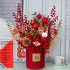 Fortune Fruit Red Berry & Holly Flower Arrangement - New Year Spring Festival Gift