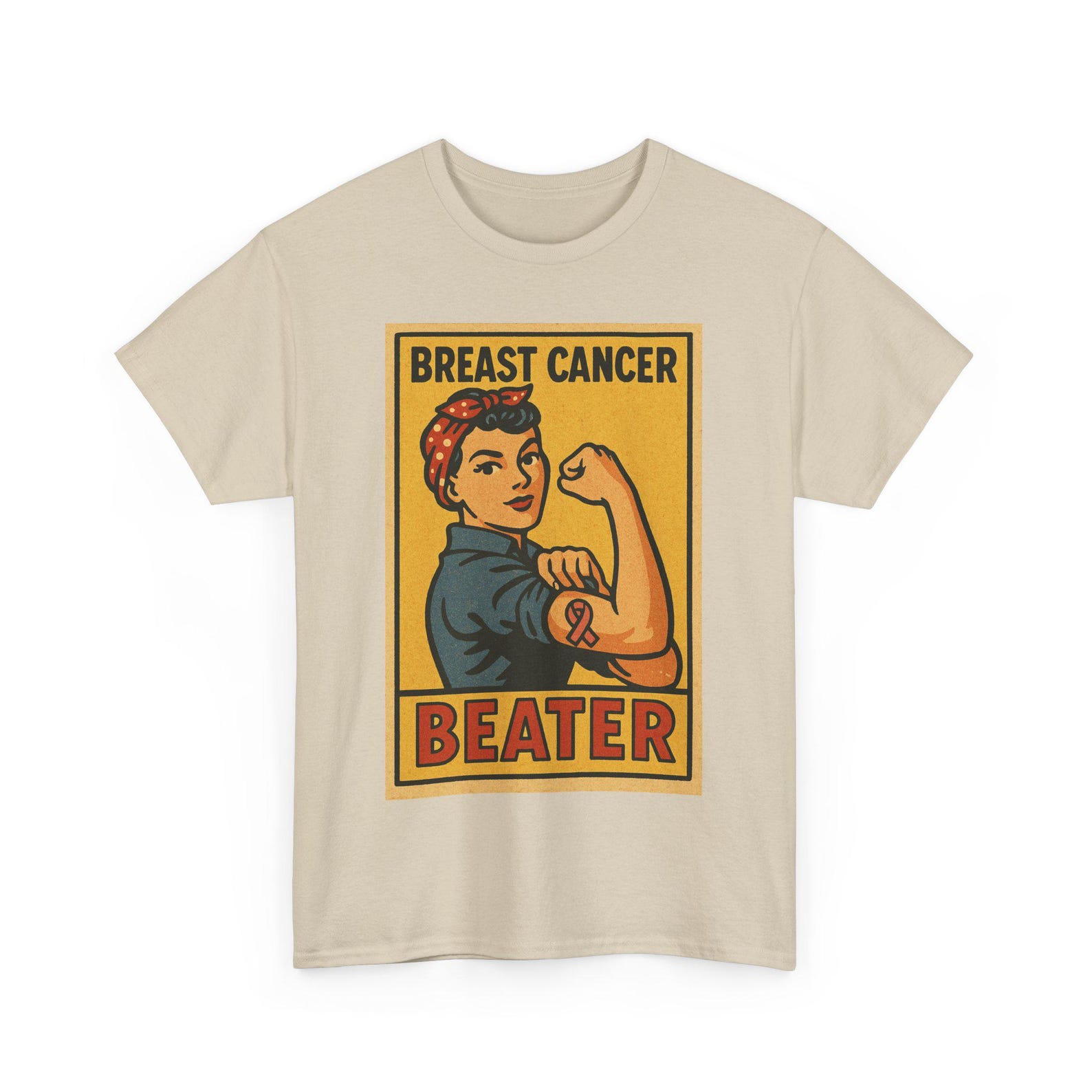 Breast Cancer Awareness T-Shirt: Retro Comic Pop Art Graphic Tee 3XL