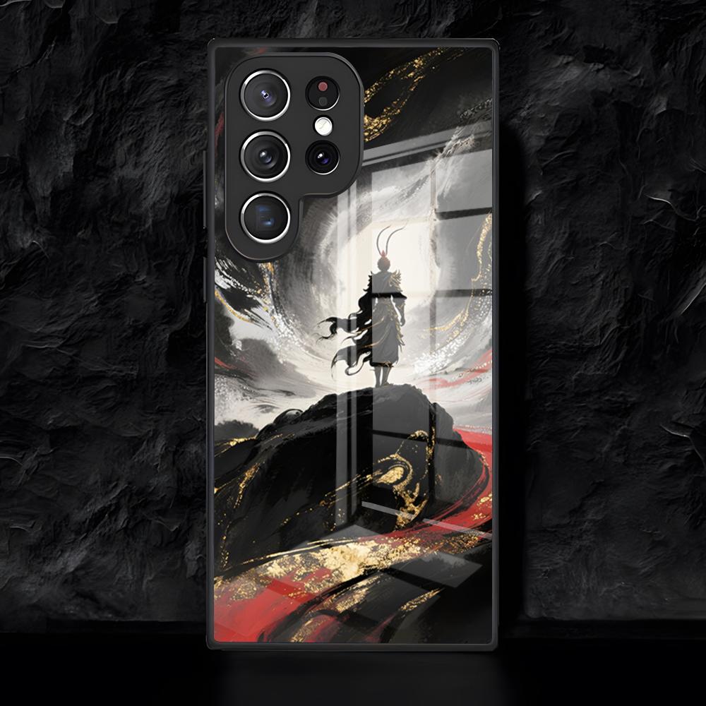 Cool Monkey King Phone Case For Samsung S26 S25 Edge Ultra 24 23 22 21 Ultra Plus Fe A55 56 15 4G 5GGlass Cover