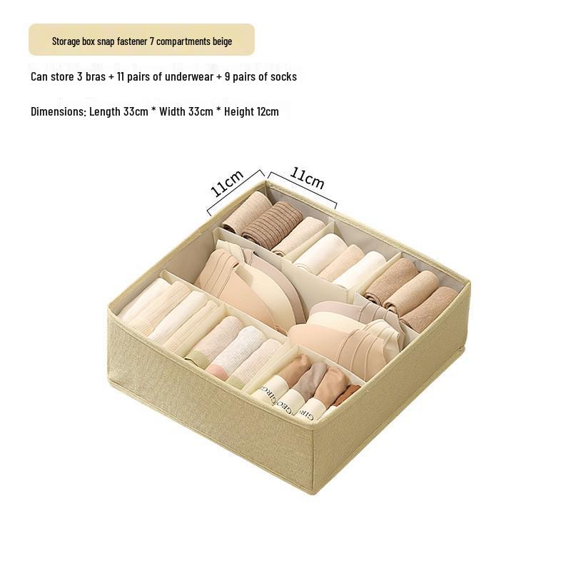 Schubladen-Stil Stoff Unterwäsche Organizer: Aufbewahrungsbox für Socken und Slips für den Kleiderschrank