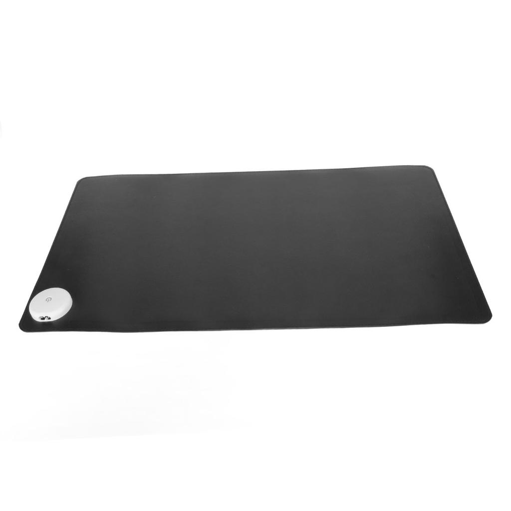 Almohadilla de Escritorio Caliente 3 Niveles de Calefacción Temporizador Impermeable Grande PU Cuero Calentador Alfombrilla de Ratón para Oficina