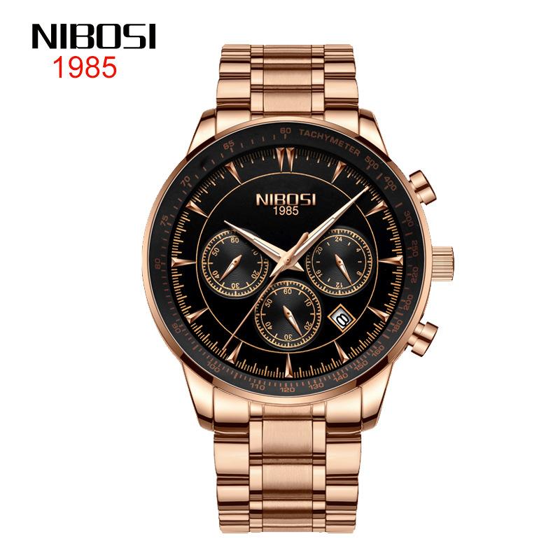 Watch Sun Pattern Waterproof Watch Men Fashion Business Men'S Quartz Watch