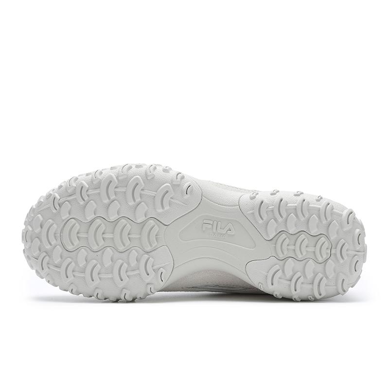 Fila Pebble Retro Series Versatile Comfortable Trendy Casual Low-Top Running Shoes Kids Sneaker Pale-Gray F12W512157FMB