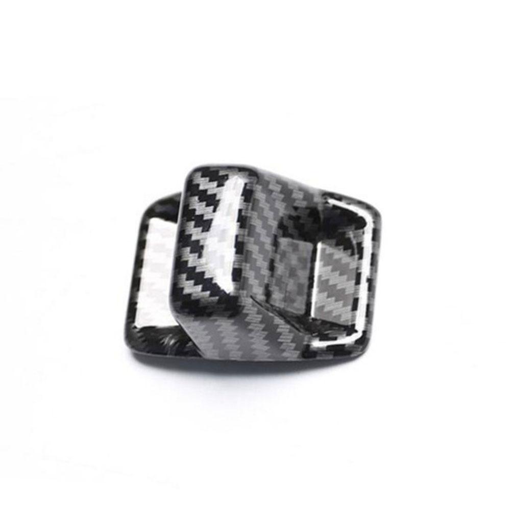 Carbon Fiber Trim Car Shift Panel Cover Custom Fit For 2025-2025 Easy Installation Automotive Interior Decoration 23.1*15*1 Cm