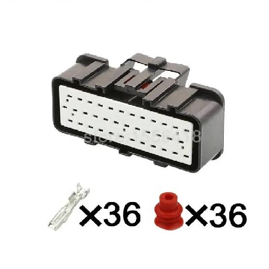 36 Pin Way ECU Connector Excavator Engine Computer Board Plug