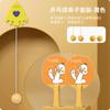 Children'S Rocket Table Tennis Hanging Trainer Indoor Parent-Child Exercise Corrected Vision Hand Eye Coordinater