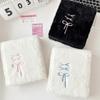 Korean Style Chasing Idol Photo Album Balletcore Bow Card Binder Plush Photocard Holder  Protecting