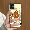 Rilakkuma Anime Cute Cartoon For IPhone 11 12 13 14 15 16 Pro Max Plus X XS MAX Shockproof Matte Back Cover