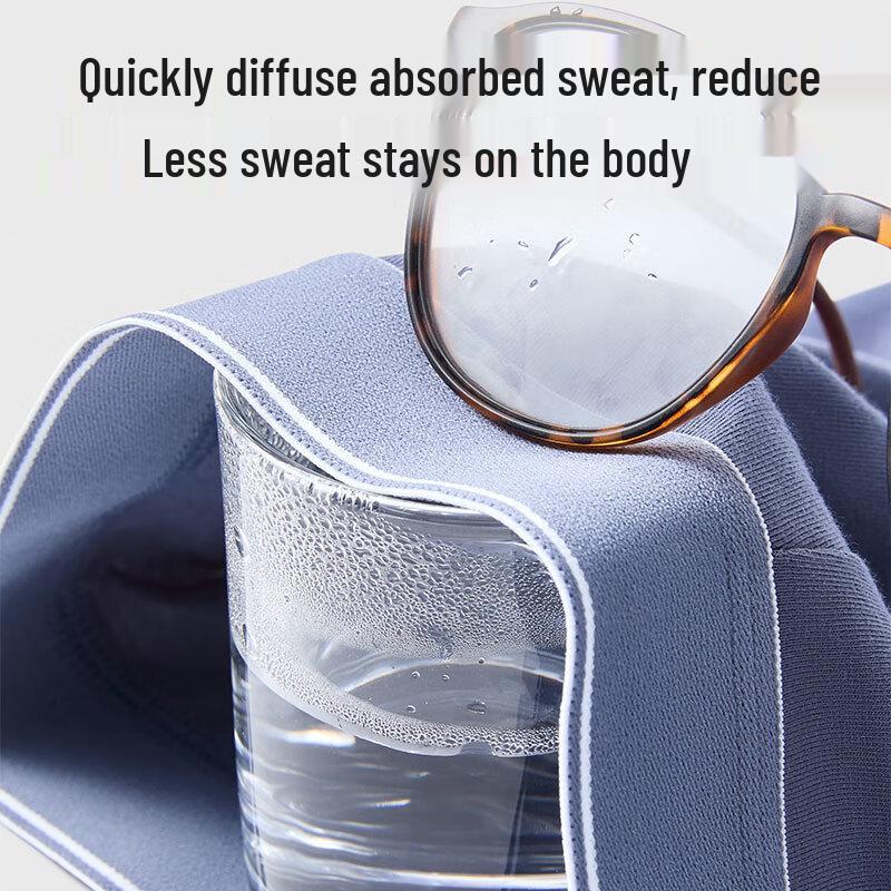 Men's 5A Anti-Bacterial Pure Cotton Boxer Briefs Multi-Pack