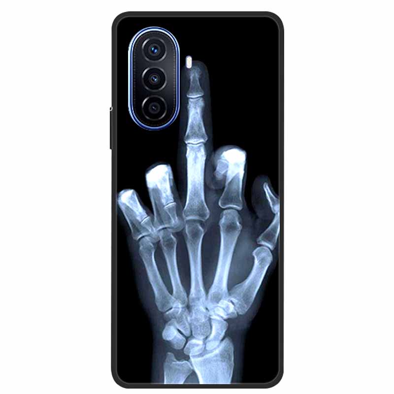 For Huawei Nova Y70 Plus Case Wolf Black Silicone Soft Phone Case For Huawei Nova Y70 Back Cover Case NovaY70 Y 70 Funda Coque