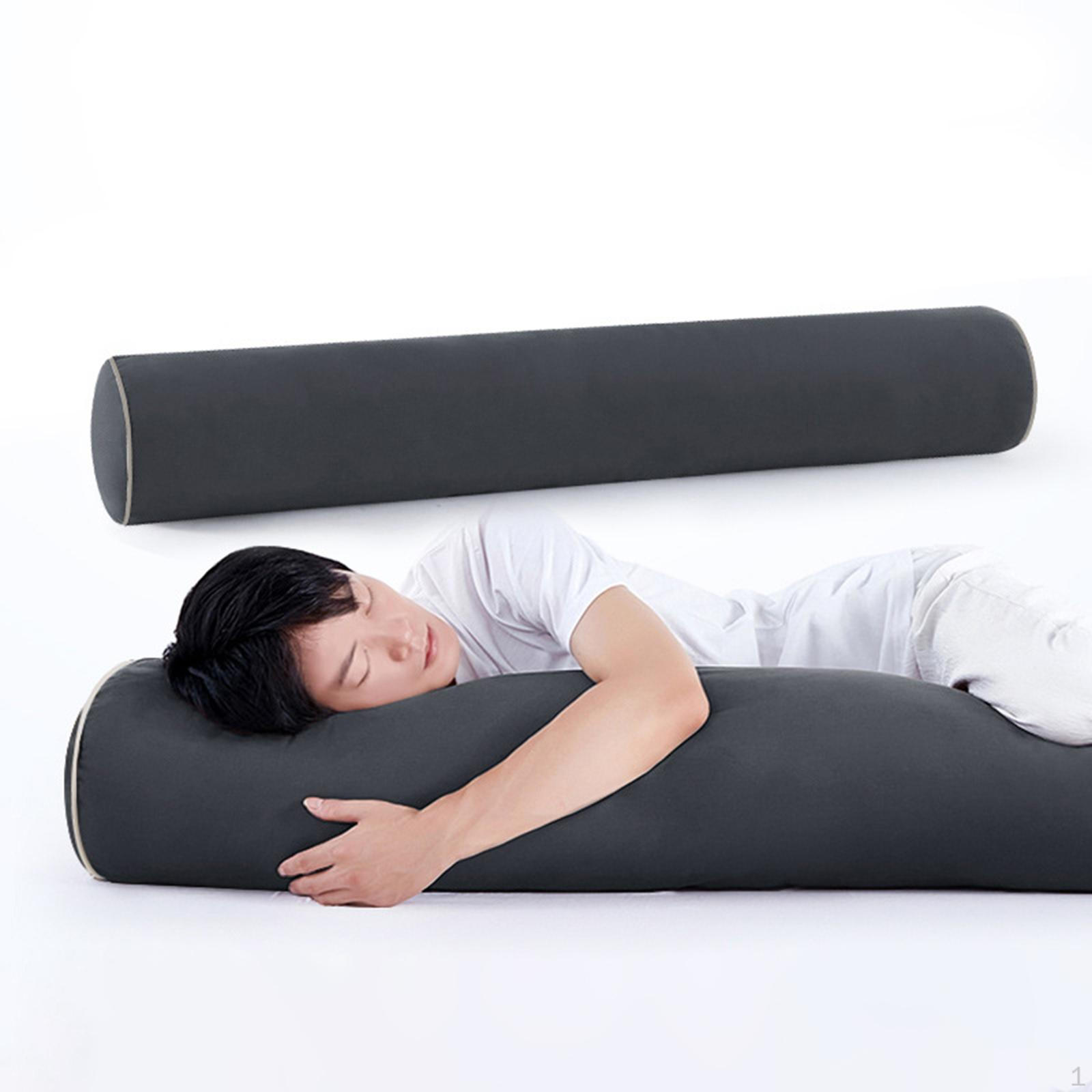 Подушка для тела для взрослых для спящих на боку шейный валик для поддержки ног Black 5584₽