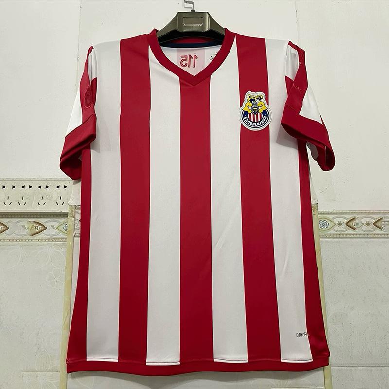 Vintage Unpopular Classic Jersey Chivas Mexico Americas Monterrey Atella Home and Away Football Jersey Long Sleeve