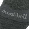 Wickron Walking Short Socks 1118532 L [Montbell] Men's (Black (BK) / (26-28cm))